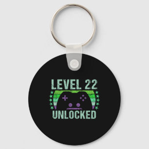 Porte-clés Cadeau vintage 22e anniversaire Cadeau 22 ans Garç