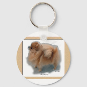 Porte-clés Cadeaux amoureux de Poméranie