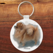 Porte-clés Cadeaux amoureux de Poméranie (Recto)