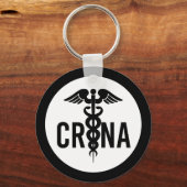 Porte-clés Cadeaux anesthésistes certifiés CRNA (Recto)