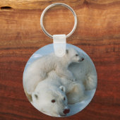 Porte-clés Cadeaux aux amateurs d'ours polaires (Recto)