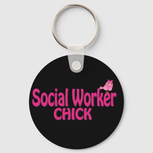 Porte-clés Cadeaux aux travailleurs sociaux (Recto)