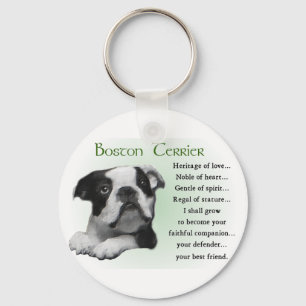 Porte-clés Cadeaux Boston Terrier