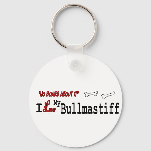Porte-clés Cadeaux BULLMASTIFF (Recto)