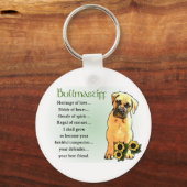 Porte-clés Cadeaux Bullmastiff (Recto)