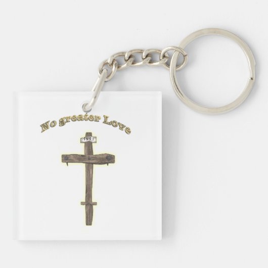 Porte-clés Cadeaux chrétiens (Dos)