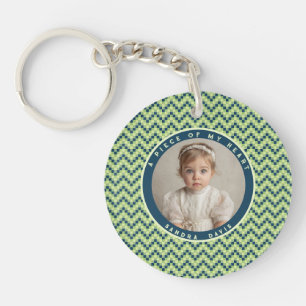 Porte-clés Cadeaux Classiques Pour Lui Motif Rayé