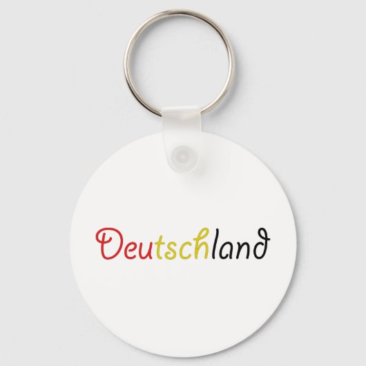 Porte-clés Cadeaux cool Deutschland ! (Recto)