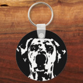 Porte-clés Cadeaux dalmatiens - Porte - clé (Recto)