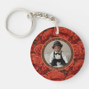 Porte-clés Cadeaux d'anniversaire artistiques pour mari Carna