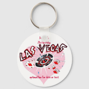 Porte-clés Cadeaux d'anniversaire de Las Vegas