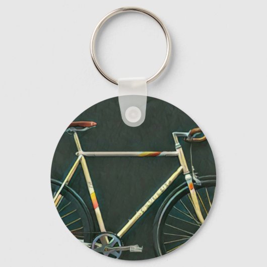 Porte-clés Cadeaux d'anniversaire pour les amateurs de vélo (Recto)