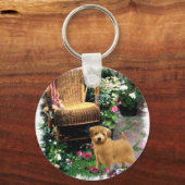 Porte-clés Cadeaux d'art de Norfolk Terrier (Recto)