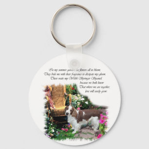 Porte-clés Cadeaux d'art espagnol Welsh Springer
