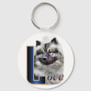 Porte-clés Cadeaux d'art Keeshond