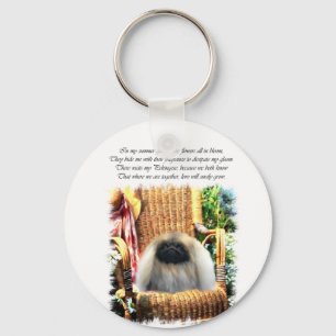 Porte-clés Cadeaux d'art Pekingese