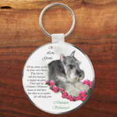 Porte-clés Cadeaux d'art Schnauzer miniature (Recto)