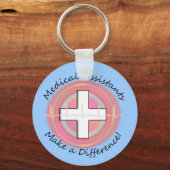 Porte-clés Cadeaux d'Assistant Médicale uniques (Recto)