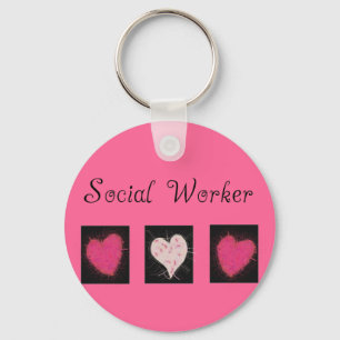 Porte-clés Cadeaux d'assistant social