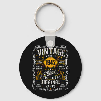 Porte-clés Cadeaux de 85 ans pour hommes 85 ans Vintage 1942