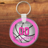 Porte-clés Cadeaux de basket-ball pas chers pour l'équipe de  (Verso)