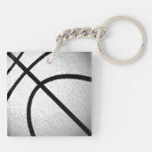 Porte-clés Cadeaux de basket-ball personnalisables à moindre (Dos)