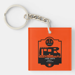 Porte-clés Cadeaux de camping à moto