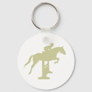 Porte-clés Cadeaux de cheval et de cavalier de pullover de