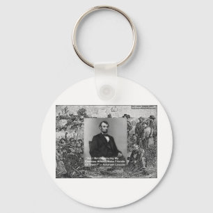 Porte-clés Cadeaux de citations de sagesse "Détruire les enne