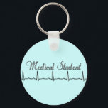 Porte-clés Cadeaux de conception QRS étudiant Médicale<br><div class="desc">Design Médicale QRS étudiant sur t-shirts,  tasses,  casquettes,  sacs fourre-tout,  porte - clés,  cartes et boutons.</div>