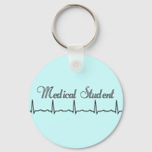 Porte-clés Cadeaux de conception QRS étudiant Médicale