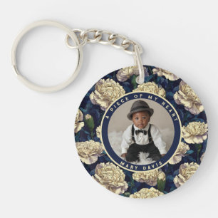Porte-clés Cadeaux de demoiselle d'honneur artistiques Fleur