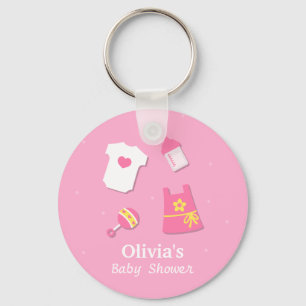 Porte-clés Cadeaux de fête élégants et modernes pour Baby Sho