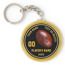 Cadeaux de football en or noir bon marché Faveurs