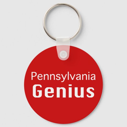 Porte-clés Cadeaux de génie de Pennsylvanie (Recto)