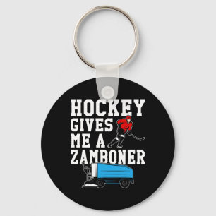 Porte-clés Cadeaux de hockey drôles pour hommes Vintage Retro