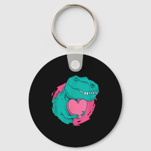 Porte-clés Cadeaux de la Saint-Valentin pour amateurs de dino