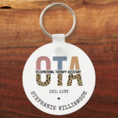 Porte-clés Cadeaux de l'assistant d'ergothérapie OTA personna (Recto)