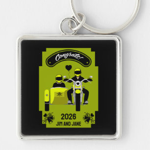 Porte-clés Cadeaux De Mariage De Moto Pour Couple