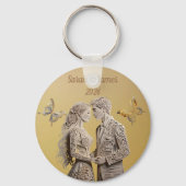 Porte-clés Cadeaux de mariage pour mariée et chambre (Recto)