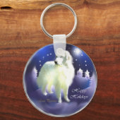 Porte-clés Cadeaux de Noël des Grands Pyrénées (Recto)