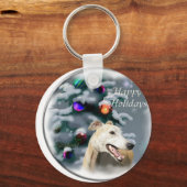 Porte-clés Cadeaux de Noël Greyhound (Recto)