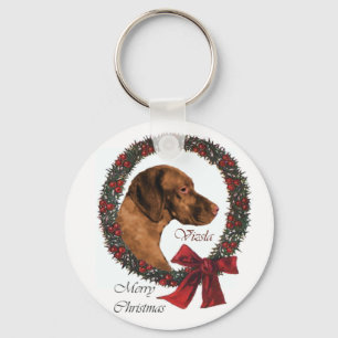 Porte-clés Cadeaux de Noël Vizsla