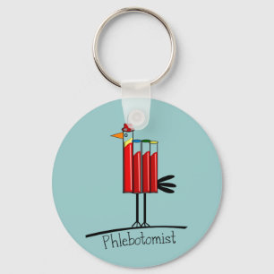 Porte-clés Cadeaux de "oiseau de tube de sang" de