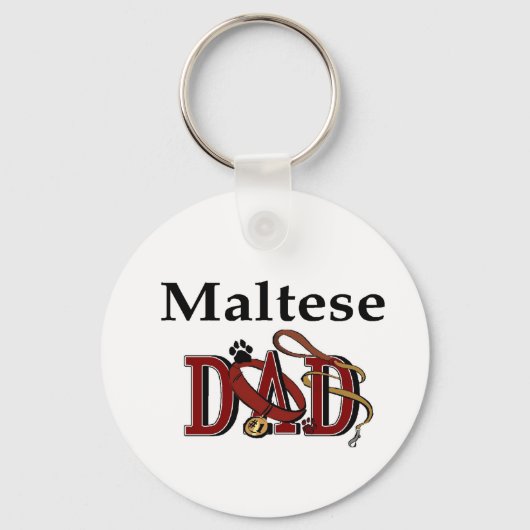 Porte-clés Cadeaux de papa maltais (Recto)