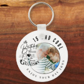 Porte-clés Cadeaux de photos de petits-fils mignons (Recto)