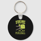 Porte-clés Cadeaux De Pickleball (Recto)