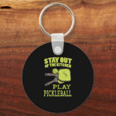 Porte-clés Cadeaux De Pickleball (Recto)
