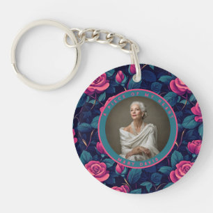 Porte-clés Cadeaux de retraite inspirés de la nature pour mam