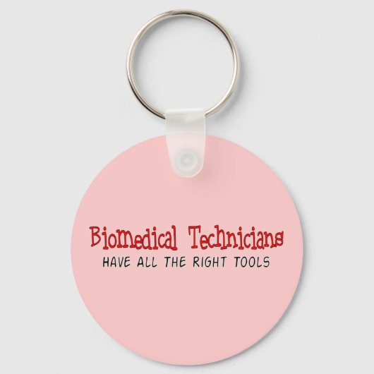 Porte-clés Cadeaux de technicien biomédical (Recto)